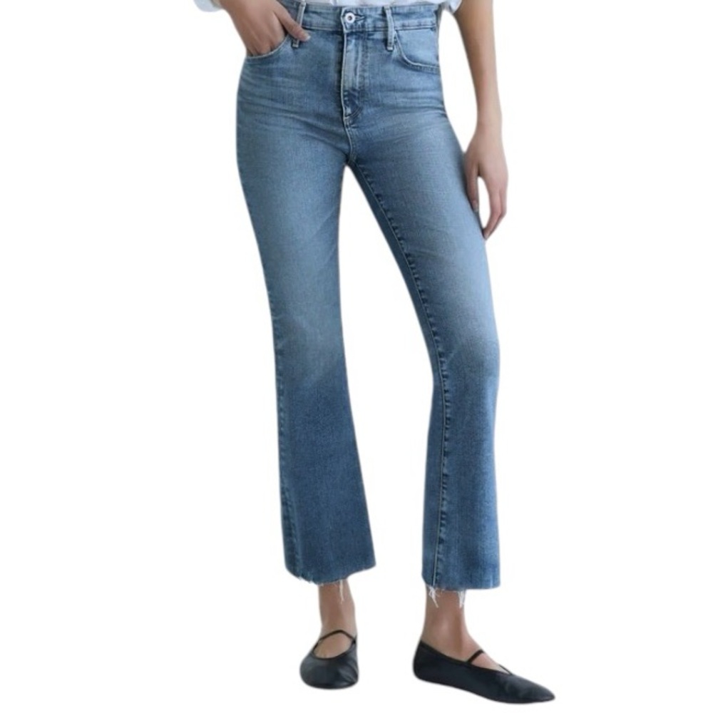 AG Farrah Boot Crop Jeans! Retail $225 - Picture 7 of 7